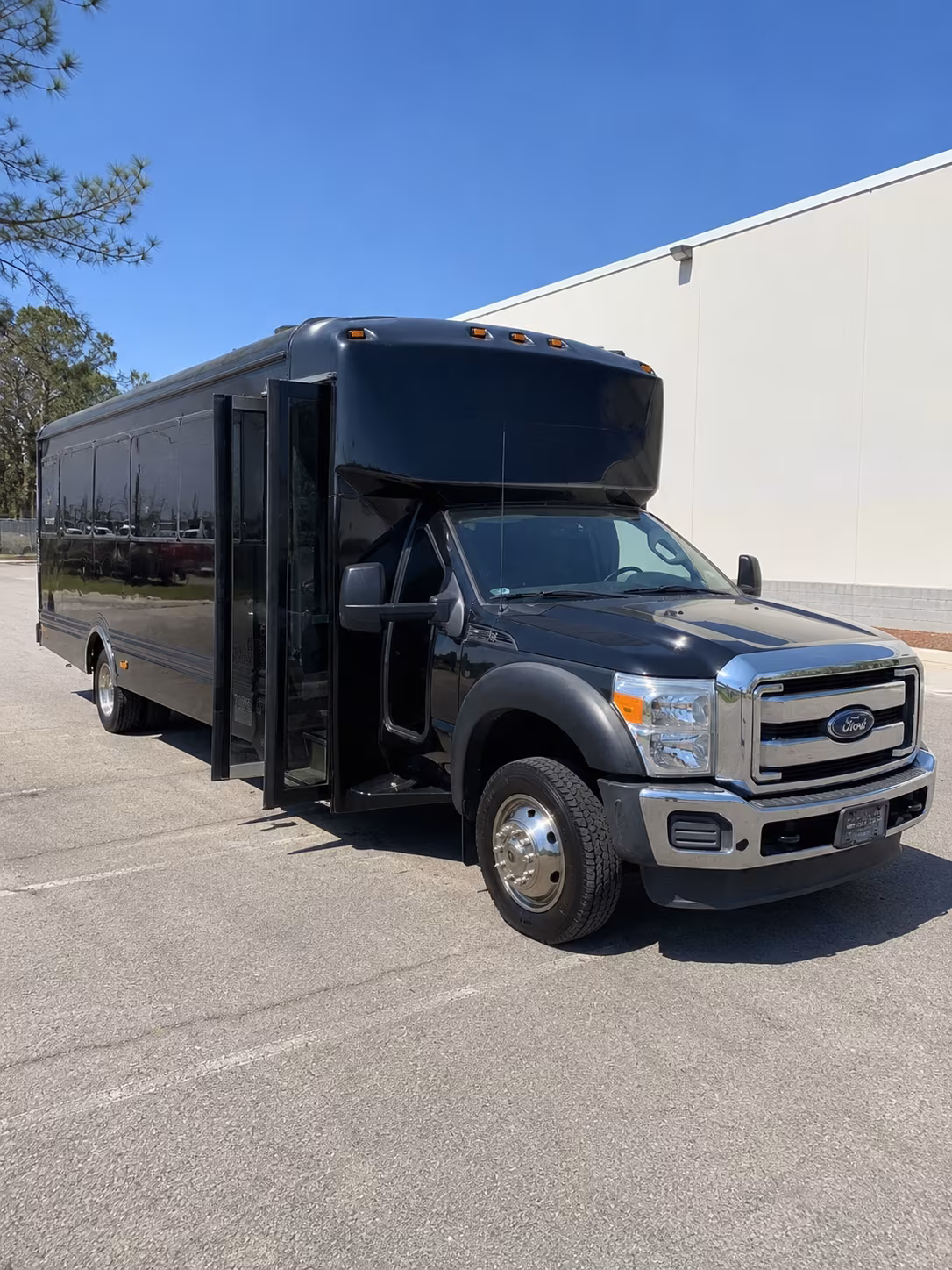 Riverside Birthday, Sweet 16, & Quinceañera Transportation party bus exterior