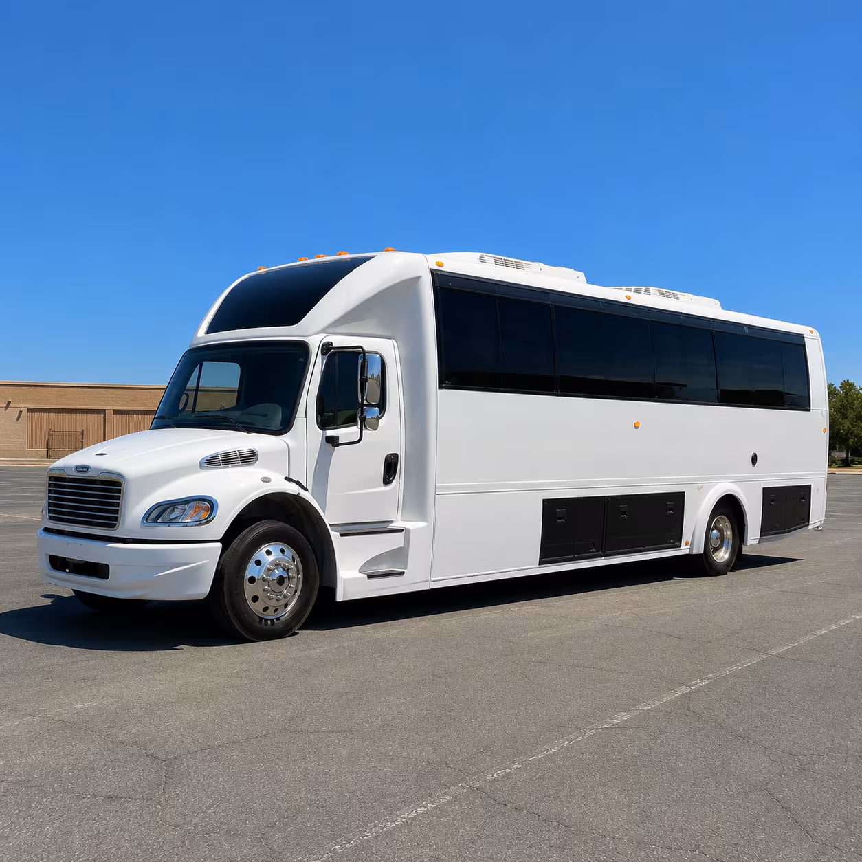 Riverside Birthday, Sweet 16, & Quinceañera Transportation party bus exterior