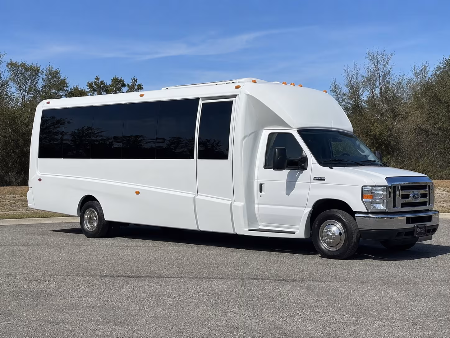 Riverside Birthday, Sweet 16, & Quinceañera Transportation party bus exterior
