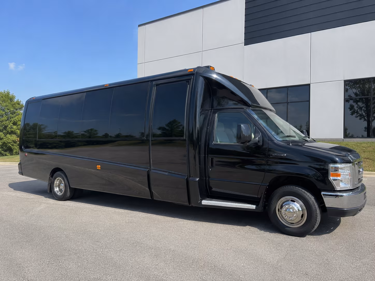 Riverside Concert & Music Festival Transportation party bus exterior