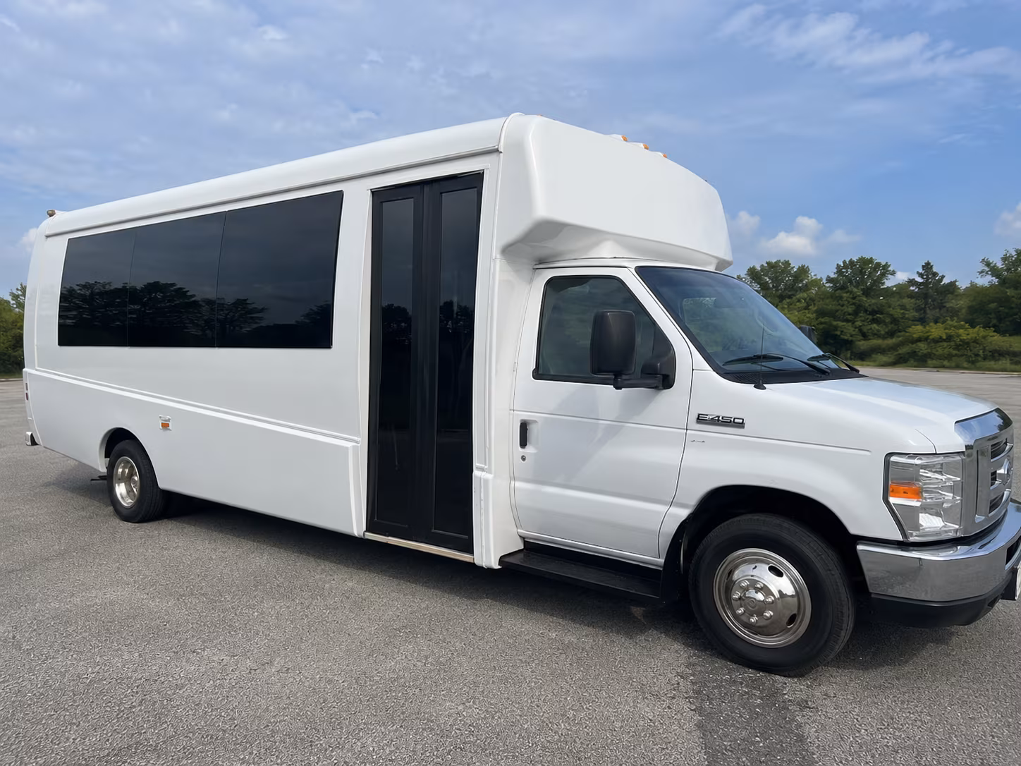 Riverside Concert & Music Festival Transportation party bus exterior