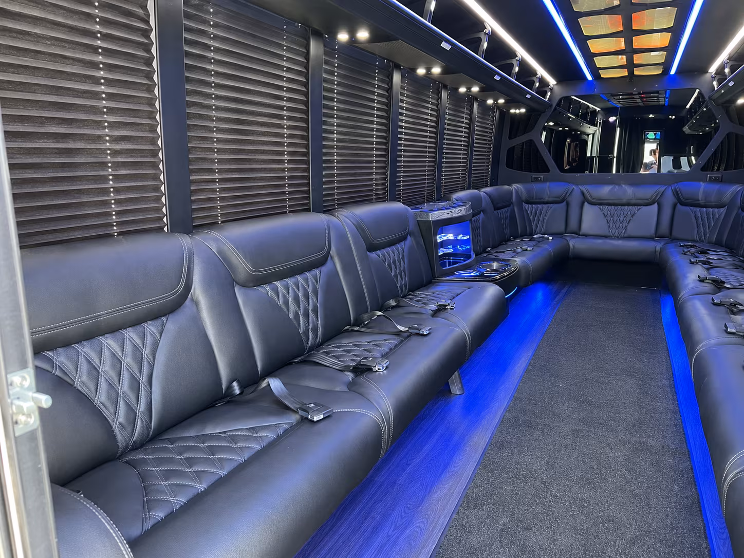 Riverside Concert & Music Festival Transportation party bus exterior