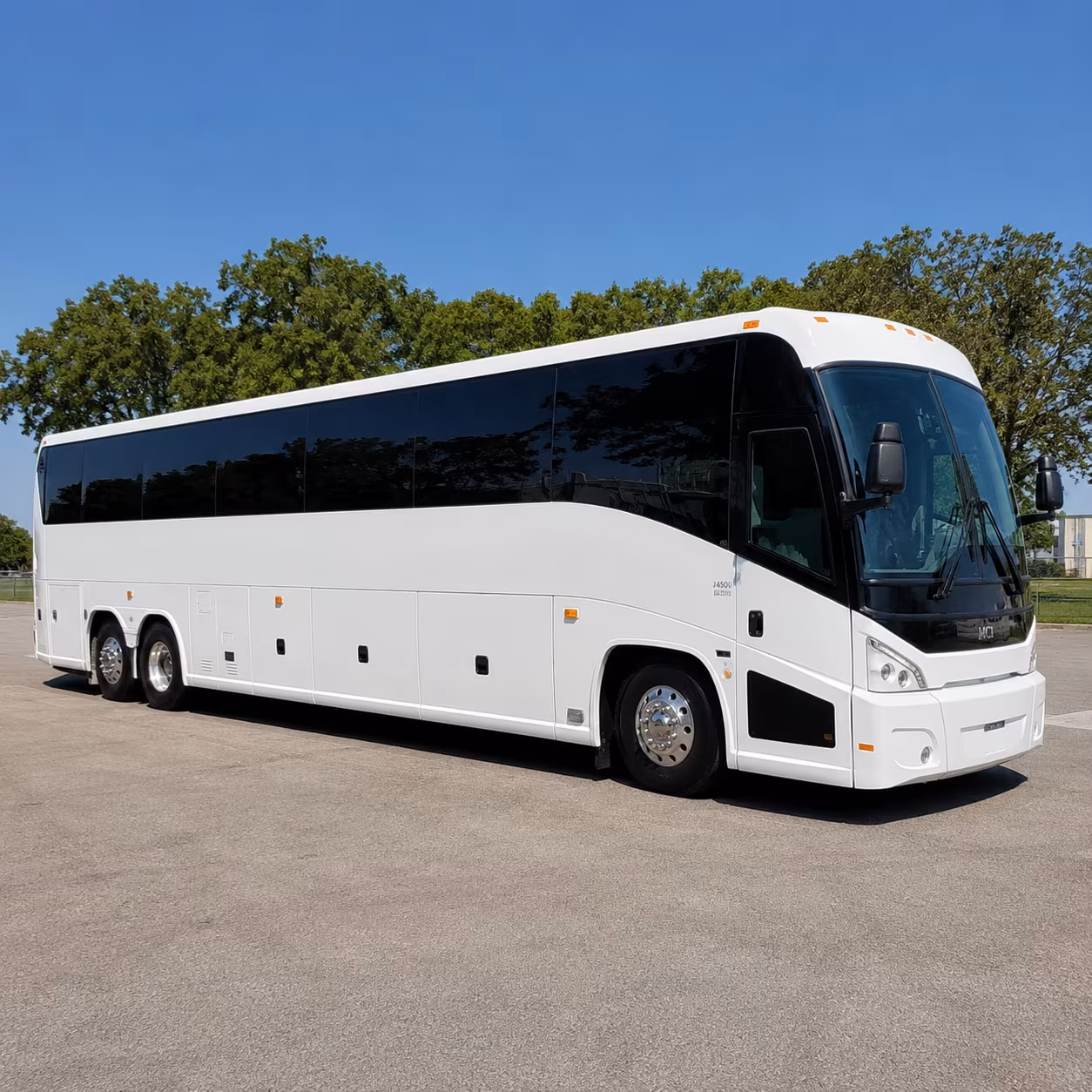 Riverside Corporate Transportation party bus exterior